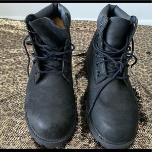 Black Timberland Boots